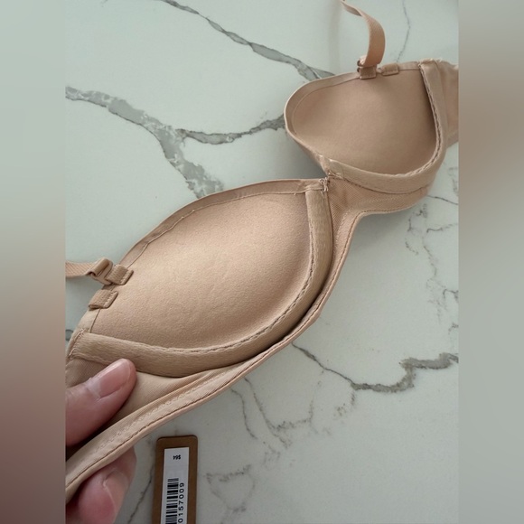 NWT SKIMS PUSH-UP STRAPLESS BRA clay 32A - Picture 8 of 9